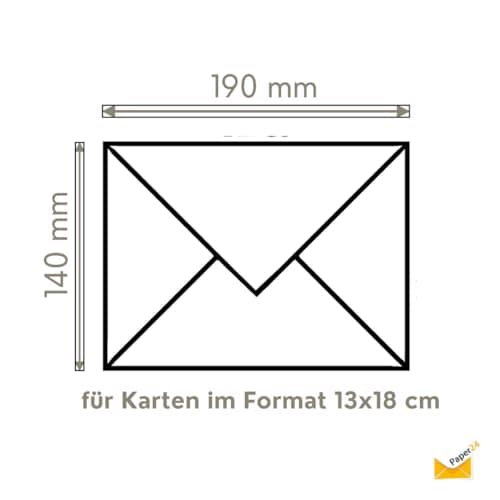 25 enveloppes 14x19 cm, grammage 120g/m2, enveloppe 14x19, couleur : gris avec patte pointue pour carte 13x18 cm