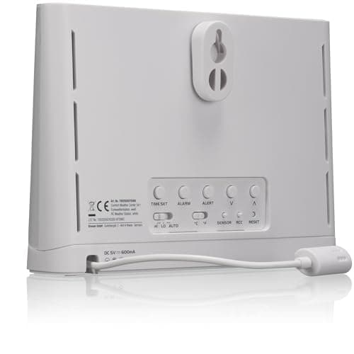 BRESSER Comfort Station Météo 5 En 1 Avec Ã‰cran Couleur Blanc