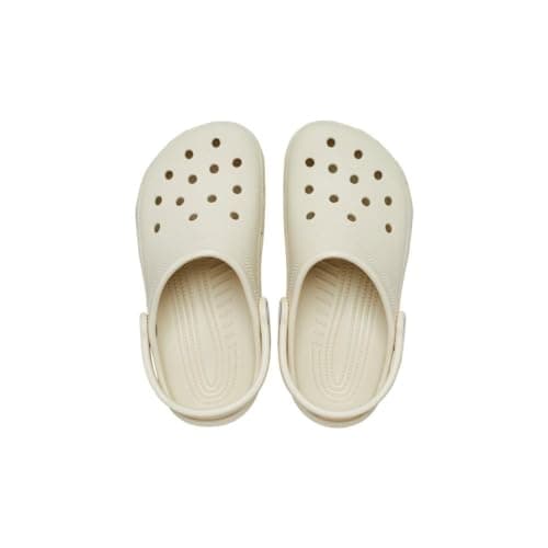 Crocs Unisexe Enfant Classic Clog K Sabots, Bone, 37/38 EU