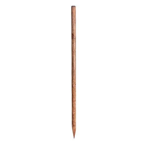 Piquet de jardin en bois de pin HaGa® - 6 cm de diamètre x 175 cm de hauteur