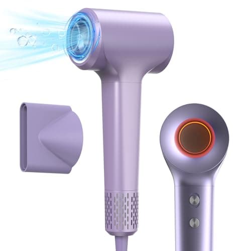 KARAFUN Sèche Cheveux Ionique,Sèche Cheveux Haute Vitesse 5X à Séchage Rapide 110 000 Tr/Min,Sèche-Cheveux Professionnel avec 200 Millions D'ions,hair dryer