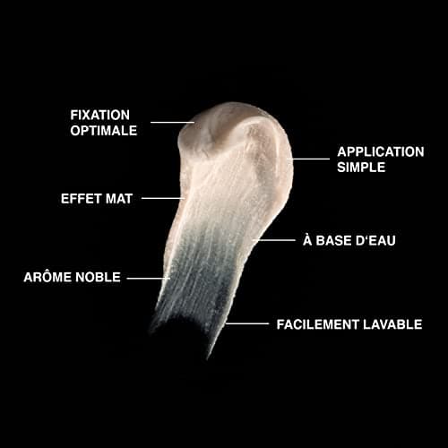 Charlemagne Pomade - Cire Cheveux Homme - Fixation forte - parfum agréable - Finition matte - Cire/Crème coiffante pour homme - 100ML - Qualité de barbier - Made in GER