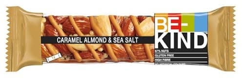 BE-KIND - Barres de céréales aux amandes, caramel et sel marin - 3 barres de 30g