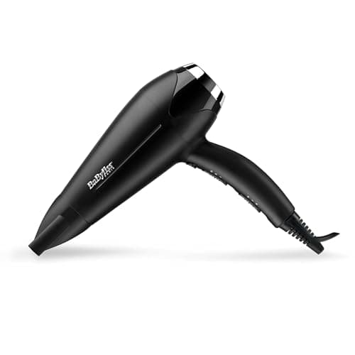 BaByliss - D572DE - Sèche-cheveux Turbo Smooth 2200 avec Technologie Ionique et Céramique