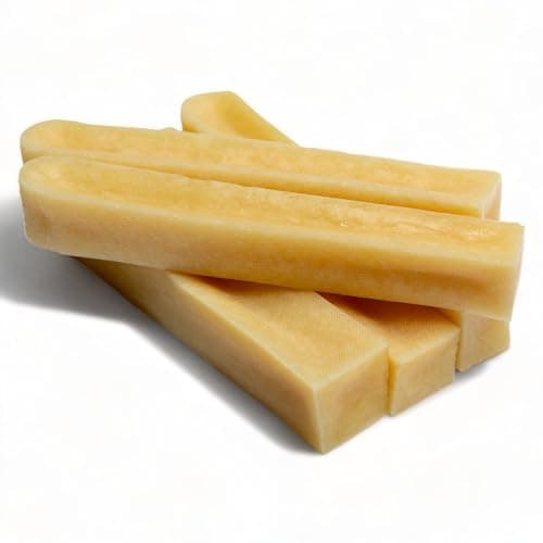 Dilecti Friandises Naturelles à Mâcher de l'Himalaya - des Friandises à Mâcher Naturelles très Savoureuses, Dures et Durables Occuperont Votre Chien Pendant Un Certain Temps. (Taille S, Lot de 5)