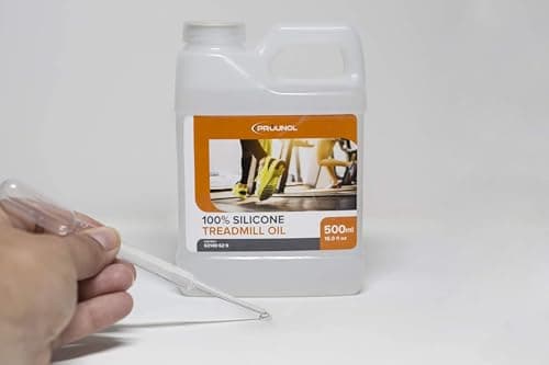 Prounol Huile de Silicone 100% Pure, Lubrifiant pour Tapis de Course et de marche – Flacon de 500 ml