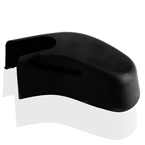 Hlyjoon Coque de Bras d'essuie Glace Arrière pour Focus MK II 2004 2005 2006 2007 2008 2009 2010 2011, Couvercle de Bras d'essuie-glace en Noir Plastique