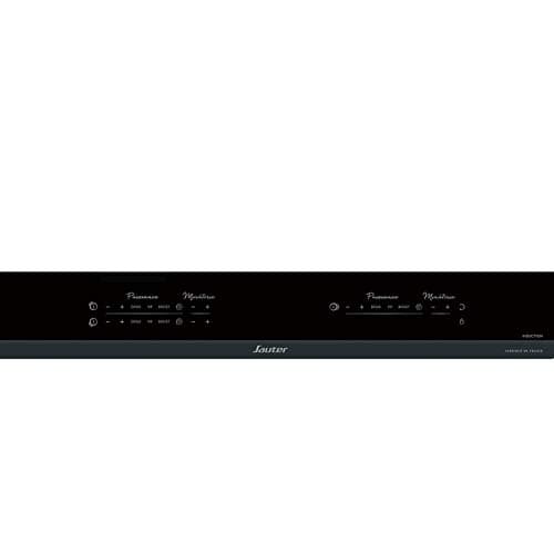 Sauter - SPI9544B - Plaque Induction - Table de Cuisson Encastrable - Noir - 3 Foyers - 7400W - Dimensions Encastrement : 56x49cm - Grand Foyer 28 cm - Fabriqué en France