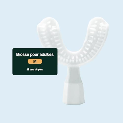 Y-Brush - Brosse à Dents Électrique - Brosse en Y - 3 Mois d'Autonomie - Pack NylonStart Adulte