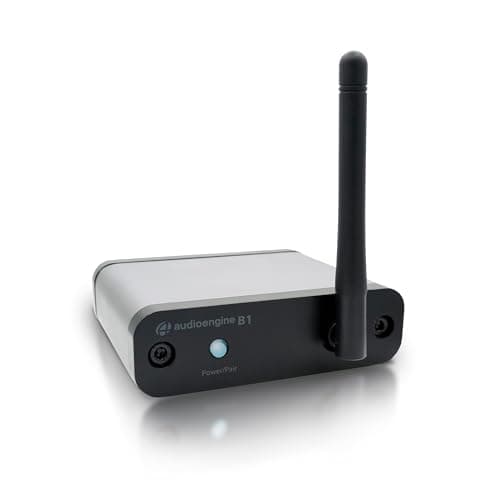 Audioengine B1 Récepteur Bluetooth avec 5.0 aptX HD - Portée étendue et DAC 24 Bits Haute fidélité Systèmes Audio sans Fil et en Streaming