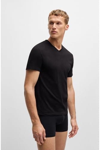 BOSS Tshirtvn 3P Classic T-Shirt, Open Blue497, L Homme