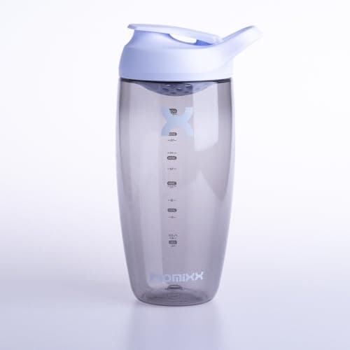 Promixx Shaker – Bouteille shaker de protéines de qualité supérieure pour shakes complémentaires – Facile à nettoyer et durable, 700 ml, Blanc Arctique