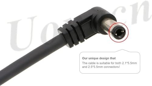 Uonecn Câble d'alimentation Dtap vers angle droit DC 2,1 mm 12 V pour moniteurs LCD KiPRO Lectrosonic Lowel Blender LED Power Tap-Lectro Dispositifs