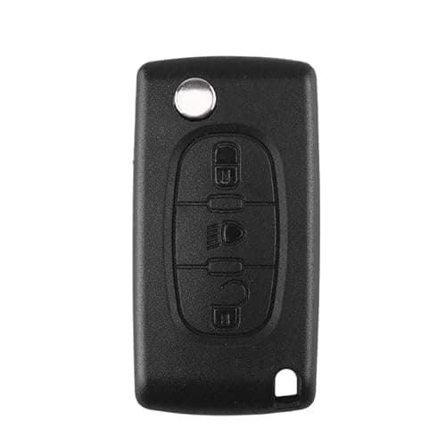 Energy 01 - Coque Clé Compatible Citroen C2 C3 C4 C5 C6 C8 Xsara Picasso Berlingo - Peugeot 207 307 308 407 408 3008 5008 Partner 807 1007 - Fiat ULYSSE (3 Boutons - Citroen, VA2 - CE0536)