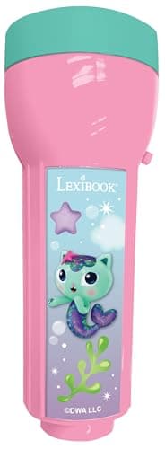 Lexibook Lexibook-RPTW12GDH, Pandy Pattes, Chats, Gabby et la Maison Magique, Set d’Aventurier pour Enfants, Talkies-Walkies 120m, Jumelles, Boussole, Lampe de Poche, RPTW12GDH