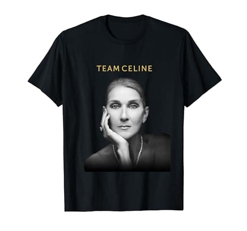 Officiel Celine Dion Team Celine T-Shirt