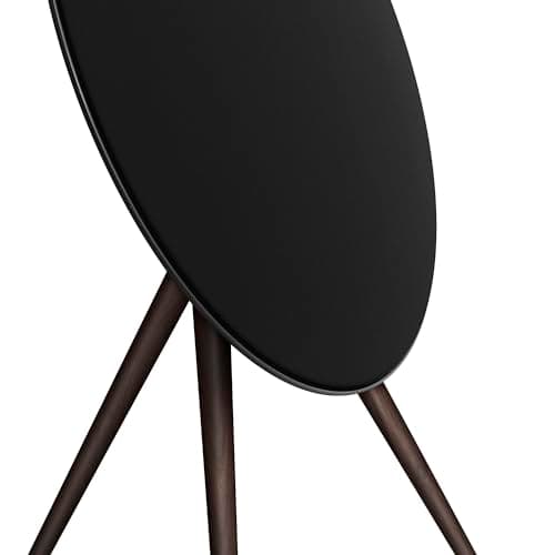 Bang & Olufsen Beosound A9 (5ème Génération) - Enceinte Design Emblématique de Luxe Puissante Bluetooth et WiFi Connectée avec Pieds en Bois - Black Anthracite