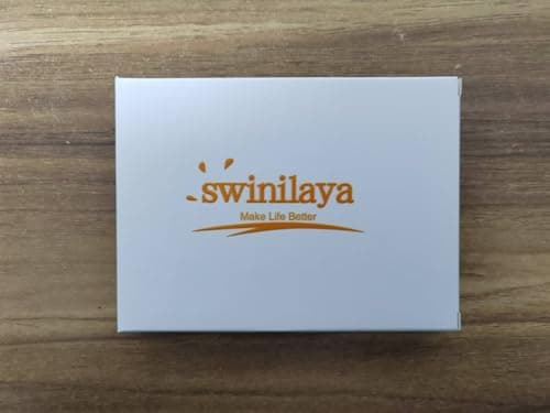 SWINILAYA Lot De 2 Jeu De Cartes 54 - Noir Et Or | Parfaits pour Fêtes, Voyages, Pique-Niques Et Plus