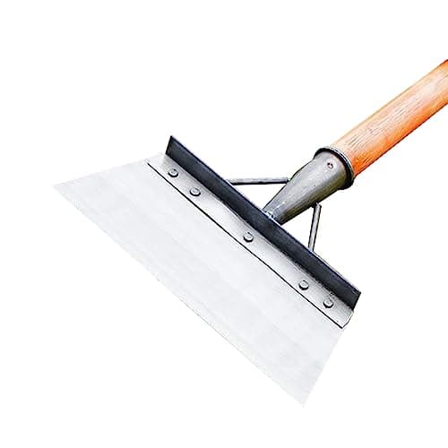 Pelle de jardin multifonctionnelle en acier inoxydable pour désherbage et mousse, désherbage de jardin, plantes agricoles (38 cm)