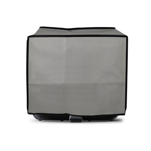 kwmobile Housse compatible avec Philips Essential Airfryer XXL housse - Housse de protection intégrale pour friteuse à chaud friteuse sans huile - gris clair