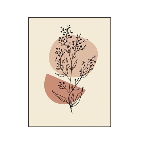 WZXGHE Ensemble de posters sur toile abstraits - Lignes nordiques - Impression d'art - Moderne - Pour salon, chambre à coucher - Sans cadre - B, 3 x 40 x 60 cm