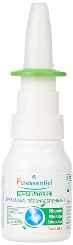 Puressentiel - Spray Nasal Décongestionnant aux Huiles Essentielles Propolis et Echinacée Bio - Pour nez bouché, irrité et qui coule - Rhume - Eau de mer -15ml
