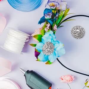 5 Pièces 21mm Boutons Ronds En Strass avec pour La Couture de Scrapbooking