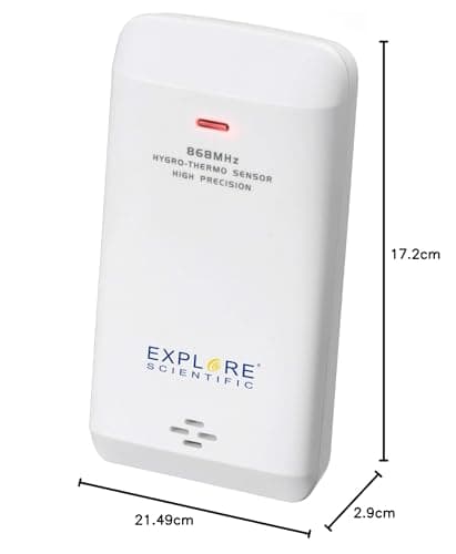 Bresser Station Météo Sans Fil Wifi Avec Capteur Extérieur Pro 7 En 1 De Niveau UV, Vitesse Et Direction Du Vent, Humidité De L’air, Température, Précipitations Et Intensité Lumineuse