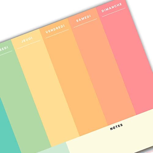 PACKLIST Planificateur Organisateur Hebdomadaire A4 Sans Date - Planification de Bureau - Weekly Planner - Agendas, Planificateurs et Calendriers de Design