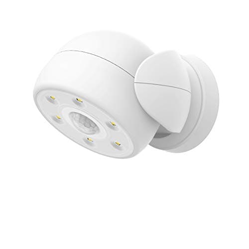 BIGLIGHT LED Détecteur de Mouvement Spotlight Outdoor Indoor Détecteur de Mouvement Extérieur Sans fil Batterie étanche Spot Extérieur Lampe Murale Lampe de Sécurité