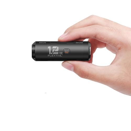 FLEXTAILGEAR Zero Pump 34 g Pompe à air électrique rechargeable, portable, ultra mini pour sacs de couchage, compatible avec KLYMIT Nemo Big Agnes Winlock STS EXPED