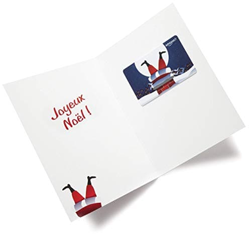 Carte cadeau Amazon.fr - Dans une carte de vœux Père Noël Coincé