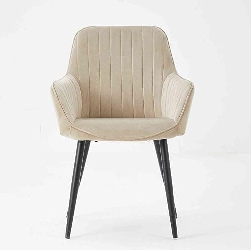 Colenis - Chaise de salle à manger Veli - Lot de 6 - Beige