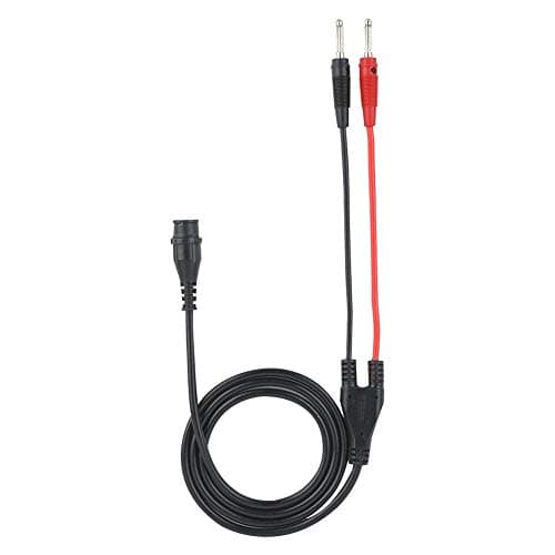 Walfront BNC mâle Q9 vers câble coaxial à fiche banane double câble de test d'oscilloscope câble de sonde de test du connecteur 120cm