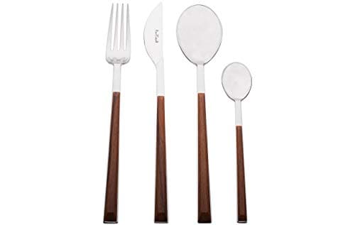 Pintinox 17B07091 Ménagère 24 Pièces Sushi Queen Mogano