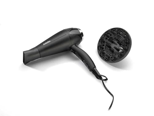 BaByliss - D572DE - Sèche-cheveux Turbo Smooth 2200 avec Technologie Ionique et Céramique