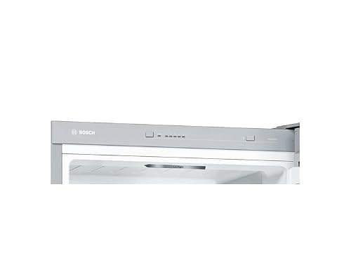 Bosch KGV36VLEAS, Série 4, Réfrigérateur congélateur, Pose libre, 186 x 60 cm, 214 L / 94 L, Inox