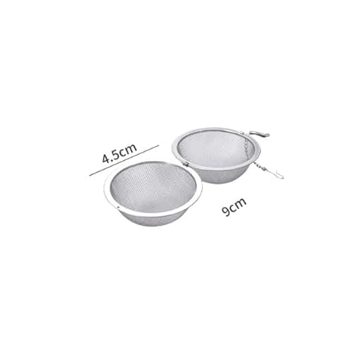 Infuseur à thé boule – Filtre à thé en maille d'acier inoxydable pour feuilles, épices, herbes, fruits – Lot de 3