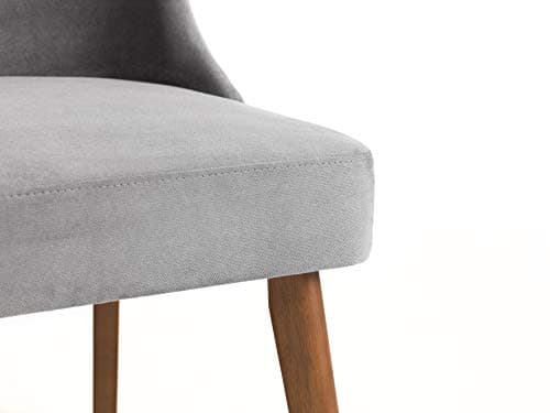 Julian Bowen Lot de 2 chaises de salle à manger Huxley, gris