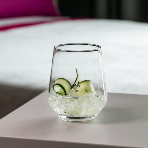 Krosno Verre à Eau Jus | Lot de 6 | 400 ML | Collection Splendour | Parfait la Maison, Les Restaurants, Les Fêtes | Lavable au Lave-vaisselle