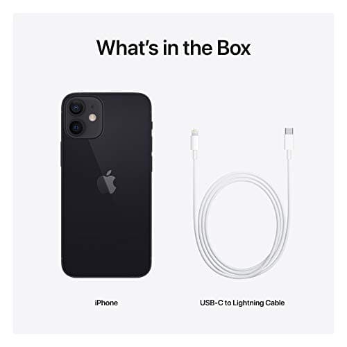 Apple iPhone 12 mini, 64Go, Noir - (Reconditionné)