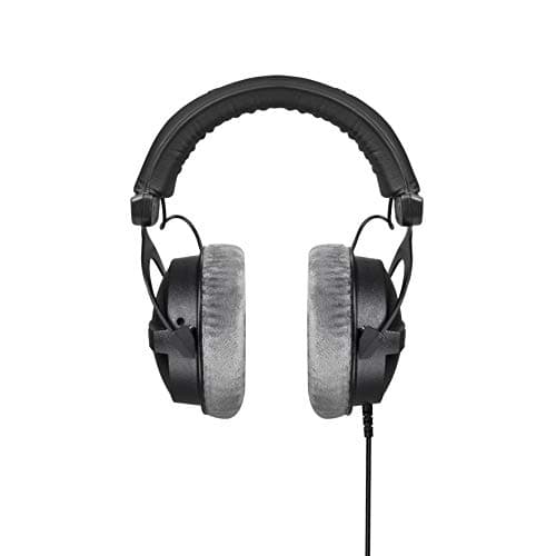 beyerdynamic DT 770 PRO 80 Ohm en noir. Casque de studio supra-auriculaire. Conception fermée, câblée pour un enregistrement et une surveillance professionnels