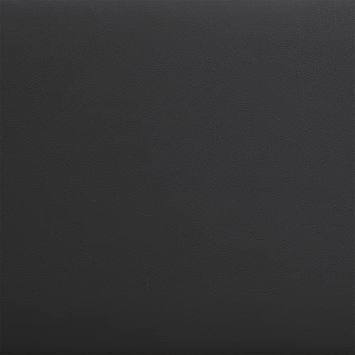 IDIMEX Lit LED Simple 90x190 cm avec sommier, tête de lit réglable en Hauteur, en synthétique Noir, Evan