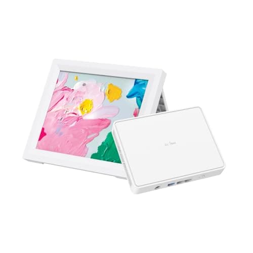 GL.iNet GL-B3000 (marbre) Wi-Fi 6 Home Router, Cadre photo mural AX3000, double bande, support OpenVPN et WireGuard, contrôle parental à domicile, OpenWrt, 3 ports Gigabit Ethernet