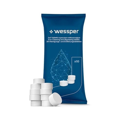Wessper Kit d'entretien pour machine à café Siemens EQ series TZ70003 TZ80004, BRITA Intenza