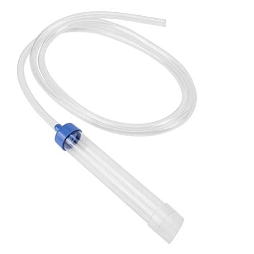 lyrlody Changement d'eau Manuel pour Aquarium, Kit de Nettoyage de Gravier D'aquarium avec Siphon 150 Cm Pompe à Siphon à Dégagement Rapide Filtre égouttoir à Poisson sous Vide pour Aquarium
