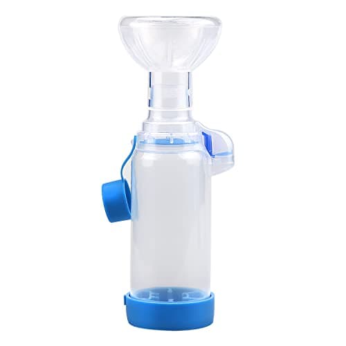 Xunboo Entretoise d'inhalateur de Chambre pour Animaux de Compagnie pour Chat ou Chien avec indicateur de Respiration Exclusif (Masque pour Chat)
