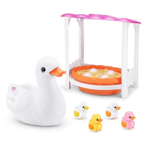 Pets Alive Mama Duck & Baby Surprise de ZURU Peluche Interactive
