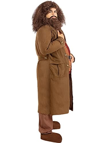 Funidelia | Déguisement Hagrid - Harry Potter pour Homme Harry Potter, Poudlard - Déguisement pour Adultes et Accessoires pour Halloween, Carnaval et fêtes - Taille M-L - Marron