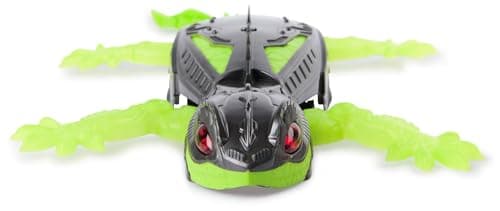Hex Bots - Gecko RC - Gecko Radiocommandé Qui Rampe Sur Le Sol Et Les Murs - Avec Yeux Lumineux - Pilotage Facile - Câble USB Inclus - Jouet Enfant 4 Ans et +